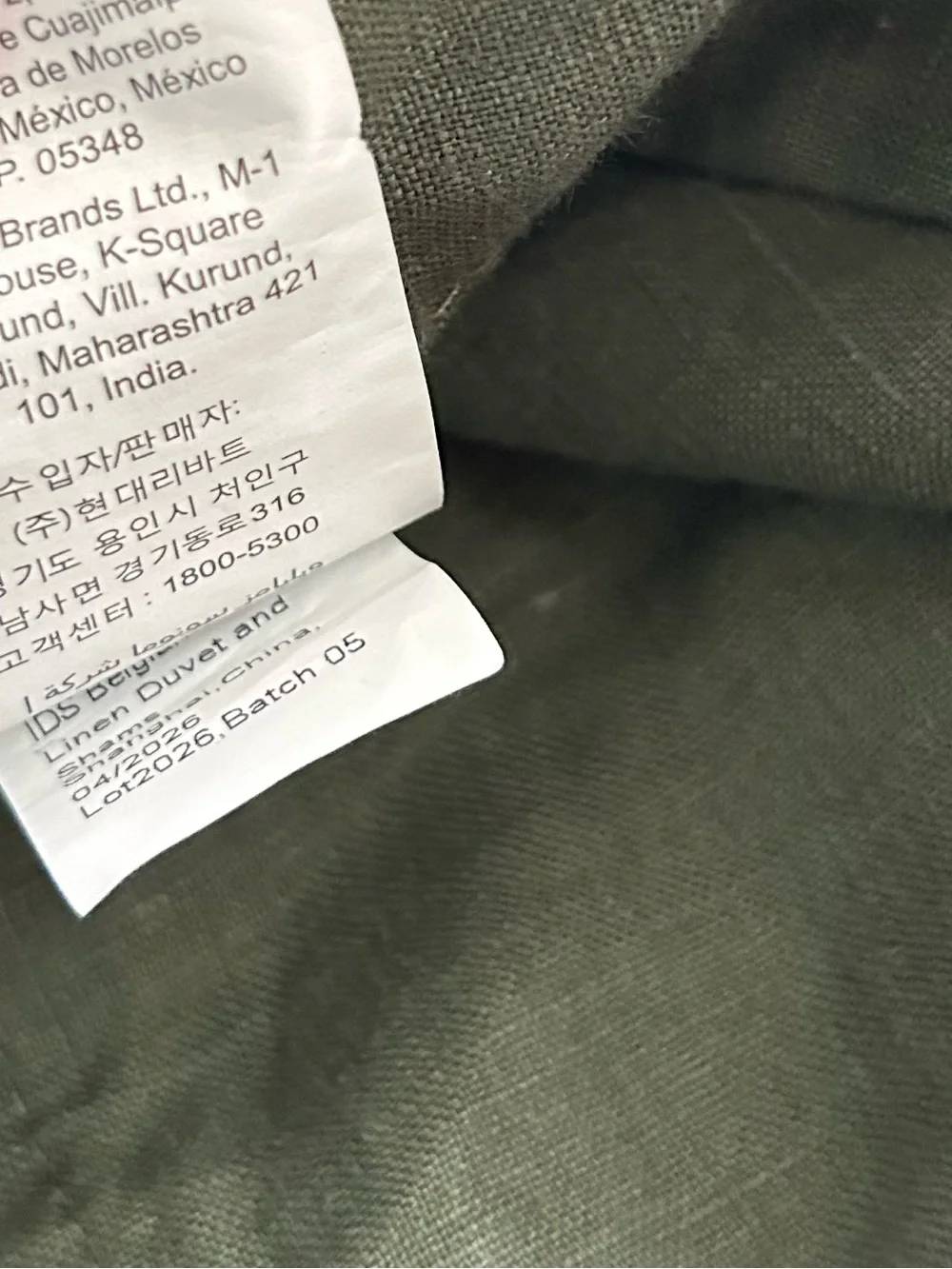 Pottery Barn Belgian Linen duvet shams - Picture 4 of 6